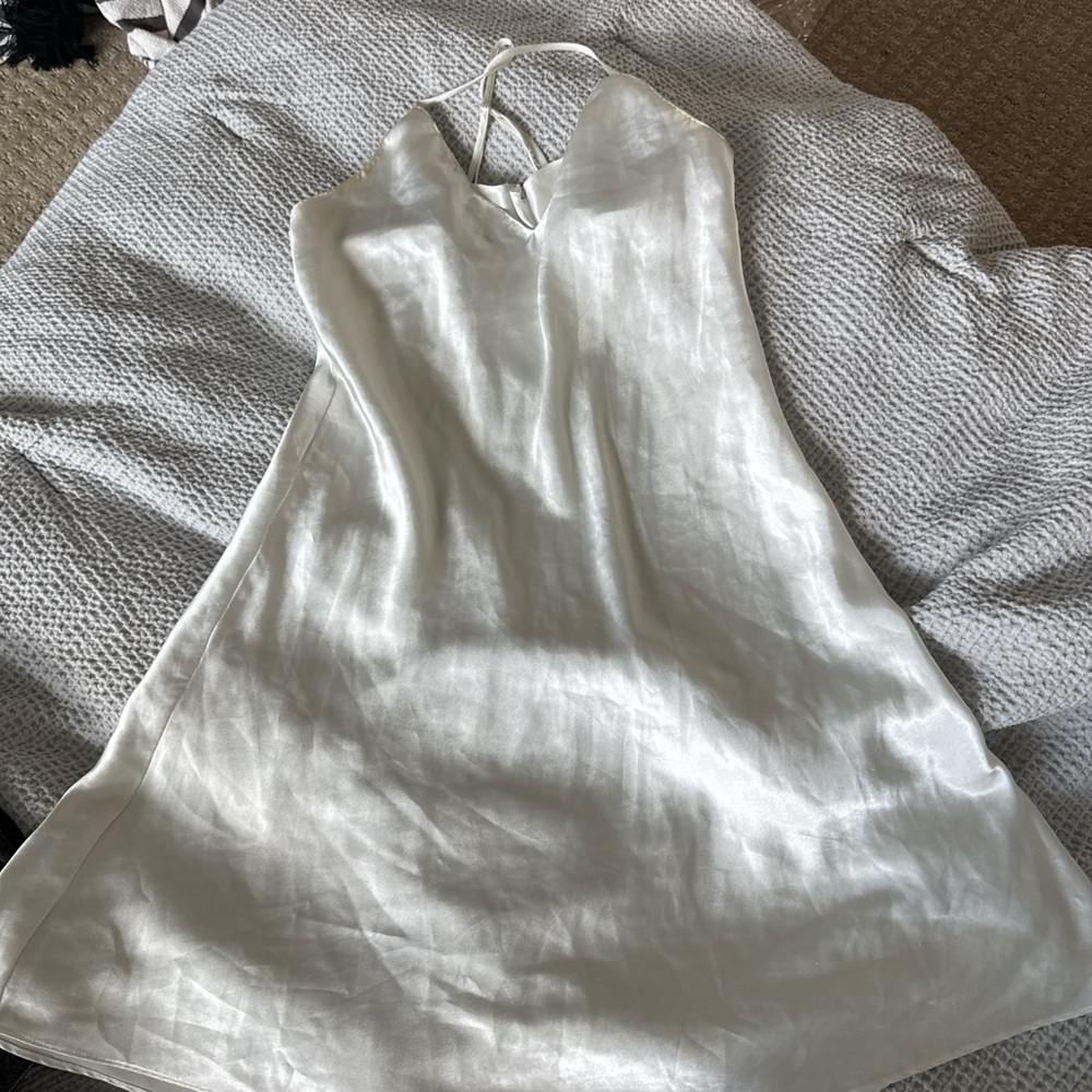 Maidenform White Mini Dress